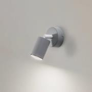 Seinäkohdevalaisin Livia, harmaa, 13 cm, metalli, säädettävä, GU10