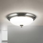 Empire kattovalaisin, Ø 35,5 cm, matta nikkeli, matta opaalilasi