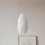 Lindby riippuvalaisin Nuvia, Ø 15,5 cm, valkoinen, 3D-tulostus