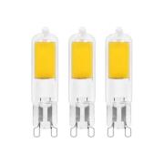 Arcchio LED tappikantainen lamppu, G9, 2.2W, 3000K, 3 kpl:n setti