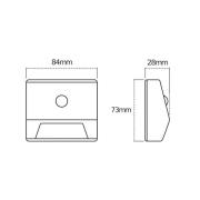 OSRAM yövalo NIGHTLUX STAIR, hopea Anturi Paristo IP54