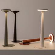 Karman LED ladattava pöytävalaisin Papiria, ruskea matta, CCT