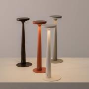 Karman LED ladattava pöytävalaisin Papiria, mattapunainen, CCT