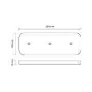 Latausasema akkukäyttöiselle pöytävalaisimelle Facetta / Veluna, 3 pai...