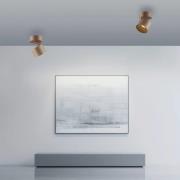 PURE LED-kattospotti Cup, pronssinvärinen, Ø 9,5 cm, metalli