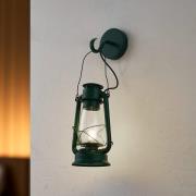 Lindby seinävalaisin Raisa, vihreä, metalli, lyhty, E14