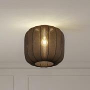 Lindby Helin kattovalaisin, musta, kangas, Ø 35 cm