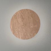 Envostar seinävalaisin Rito, vaalea puu, Ø 30 cm