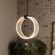 OSRAM LED-riippuvalaisin Decor Circle, 1-lamppuinen, CCT, musta