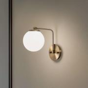 Daisy 146-A seinävalaisin, kultainen, opaali lasivarjostin