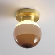 MARSET LED-seinälamppu Dipping Light A2, ruskea/messinki