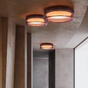 MARSET LED-kattovalaisin Ringo, Ø 70 cm, ruusukimainen muovi, CCT