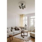 Nuura kattovalaisin Apiales 9, Ø 60 cm, musta/savuharmaa