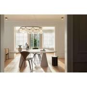 Nuura seinävalaisin Liila 1, Ø 14 cm, IP44, pronssi/kirkas