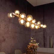 LED-riippuvalo PURE E-Popup, pronssi, lasi, CCT, 18-flg.