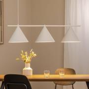 Capital-riippuvalaisin, valkoinen, 3-valo, Ø 32 cm, GX53