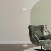 Schöner Wohnen LED-akkuinen lattiavalo Bellies, valkoinen, IP54