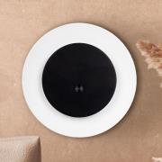 LED-akkukäyttöinen pöytävalaisin Solan, musta/valkoinen, aurinkoenergi...