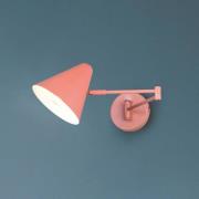 Seinävalaisin Cosima, aprikoosi, ulkonema 54 cm, metalli