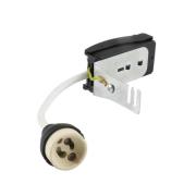 GU10-pidin, valkoinen, kaapeli 10 cm max. 35 W