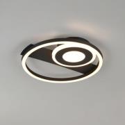 LED-kattovalaisin Horus, musta, 2500 lm, 3000 K, metalli