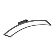 LED-kattovalaisin Sigma, musta, 3000 K, 2600 lm, metalli