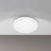 LED-kattovalaisin Star, valkoinen, tähtikuvio, CCT, himmennettävä