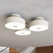 Kattovalaisin CLARO, beige, Ø 30 cm, metalli, 4 x E27