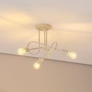 Oxford kattovalaisin, hiekka, Ø 44 cm, metalli, 3-lamppuinen, E27