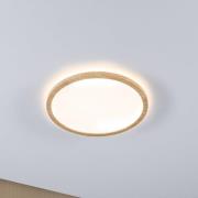 Paulmann LED-kattovalaisin Atria Shine Ø29cm tammi IP44 3.000K