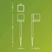 Philips LED-maapiikkivalaisin Virona, musta, IP44