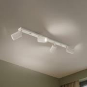 Carbon-kattovalaisin, beige, pituus 81 cm, alumiini, 4-valo.