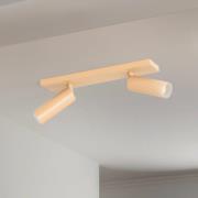 Arcchio kattokohdevalo Brinja Slim, ruskea, 2-lamppuinen, GU10 MR11