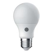 MEGAMAN E27 LED-lamppu, 7,3 W, 2700 K, anturi