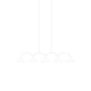 Curve 5 Riippuvalaisin White - Globen Lighting