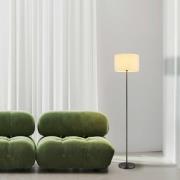 Thea-lattiavalaisin, kermanvärinen/matta musta, pellava, korkeus 160 c...