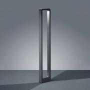 LED-pylväsvalaisin RENO, antrasiitti, korkeus 100 cm, metalli, IP54