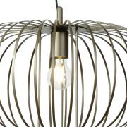 Riippuvalaisin Globe, kahvi, Ø 51 cm, metalli, 1-lamppuinen, E27