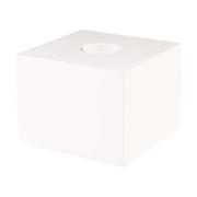 Segula pöytävalaisin Cozy, valkoinen pyökki, kuution muotoinen, E27