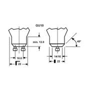 LED-lamppu SUPERIA RETRO, ES50 GU10 6 W 930 575 lm himmennettävä