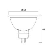 LED-lamppu SUPERIA RETRO GU5.3 MR16 5 W 830 460 lm himmennettävä