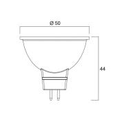 LED-lamppu SUPERIA RETRO GU5.3 MR16 6,1 W 840 621 lm himmennettävä