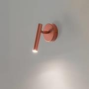 Seinävalaisin Sopel, tiilenpunainen, 1-lamppuinen, teräs, korkeus 15 c...