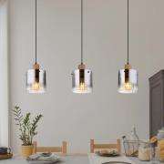 Riippuvalaisin Underwood, pituus 100 cm, ruskea/savuharmaa, MDF