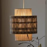 Ano-riippuvalaisin, Ø 45 cm, tekstiili, beige/ruskea