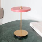 UMAGE LED-akkukäyttöinen pöytälamppu Asteria Move, ruusukulta/messinki...