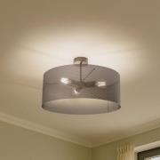 Kattovalaisin Zofia, kahvinruskea, metalli, Ø 50 cm, 3-lamppuinen, E27