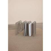 AYTM Curva-lehtiteline, taupe, metalli, pituus 41 cm