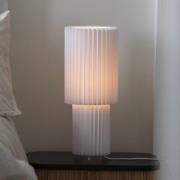 Markslöjd pöytävalaisin Catis, valkoinen, korkeus 45 cm, tekstiili, E2...