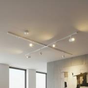 Lindby kiskojärjestelmä Linaro, GU10, 6-lamppuinen, valkoinen, X-muoto...